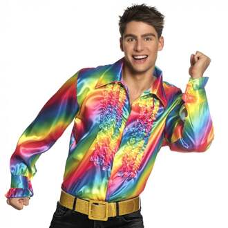 Party shirt rainbow Multikleur - Print