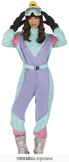 Party Ski Overall Pastel Dames Multikleur - Print