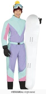 Party Ski Overall Pastel Heren Multikleur - Print