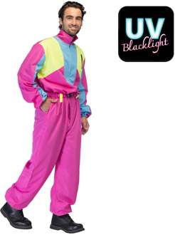 Party Ski Pak Snow Glow Dude Pink Roze