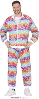 Party Trainingspak Regenboog Sterren Volwassenen Multikleur - Print