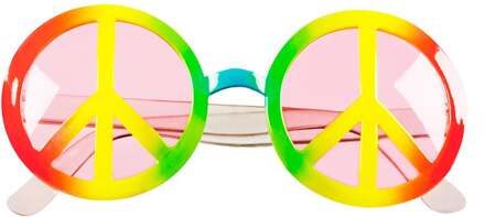 Partybril Hippie Unisex Multicolor Multikleur