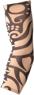 partychimp Carnaval verkleed mouwen - Tattoo sleeves 2x - tribal - getatoeerde armen - volwassenen