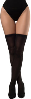 partychimp Verkleed kniekousen - zwart - one size - voor dames