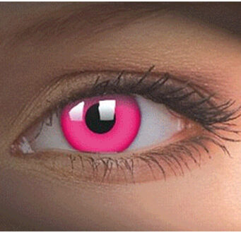 Partylenzen - UV roze - jaarlenzen - feestlenzen - kleurlenzen