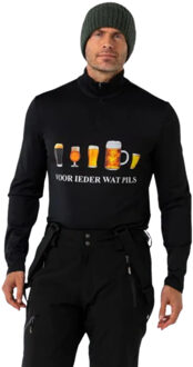 Partypully voor ieder wat pils Skipully Heren 2XL Zwart