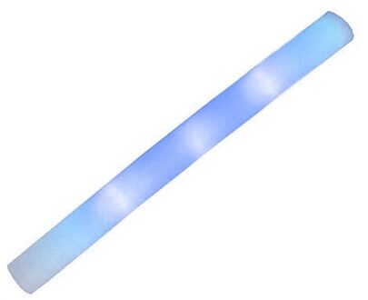 Partystaaf met blauw LED licht 48 cm - Discolampen