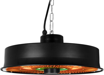 Partytent Heater 1500 RC Terrasverwarmer Zwart