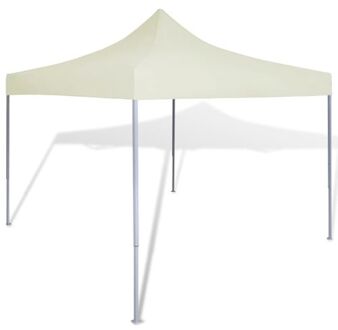 Partytent inklapbaar 3x3 m crème