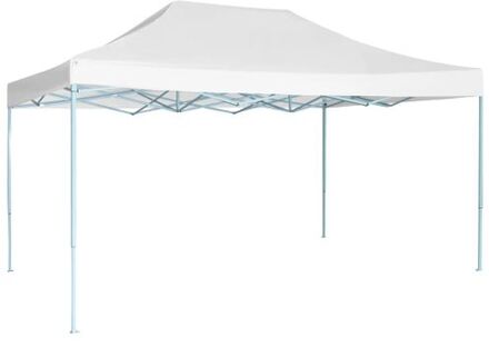 Partytent inklapbaar 3x4 m staal wit