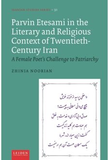 Parvin Etesami In The Literary And Religious Context Of Twentieth-Century Iran - Iranian - Zhinia Noorian