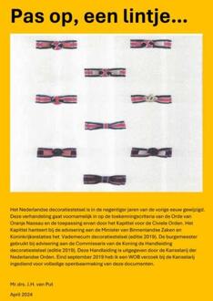 Pas op, een lintje… -  Sjef van Put (ISBN: 9789462473379)