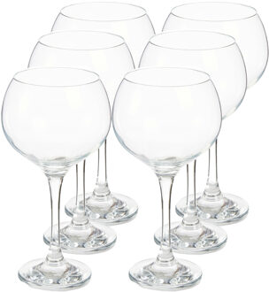 Pasabahce Bistro cocktail/gin glazen - glas - set 6x stuks - 790 ml - Cocktailglazen Transparant