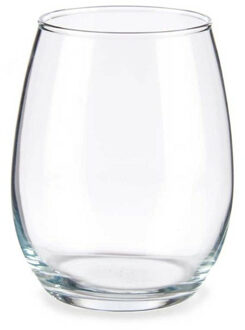 Pasabahce Drinkglazen/waterglazen - tumblers - glas - set 6x stuks - 350 ml Transparant