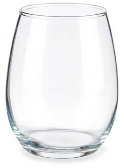 Pasabahce Drinkglazen/waterglazen Tumblers - luxe glas - set 6x stuks - 350 ml - Drinkglazen Transparant