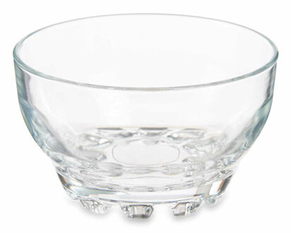 Pasabahce IJcoupes/ijs/dessert serveer schaaltjes - set 6x stuks - kristal glas - 275 ml Transparant