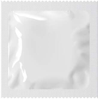 Pasante Condooms Blanco Folie Grootverpakking 100 stuks Transparant - 53 (omtrek 11-11,5 cm)