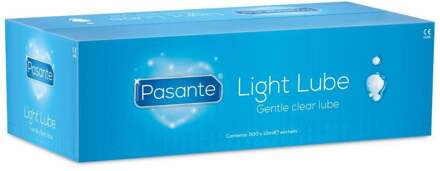 Pasante Light Lube 10ml Sachets Glijmiddel Op Waterbasis 500 stuks (grootverpakking)