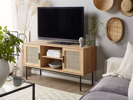 PASCO TV-meubel lichte houtkleur Bruin