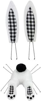 Pasen Decor Levert Cartoon Bunny Butt Vorm Leuke Faceless Pop Pasen Decoratie Ornamenten Paashaas Decor Zonder Krans