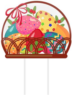 Pasen Decoraties Outdoor Bunny Chick Eieren Yard Tekenen Tuin Decor Teken Outdoor Achtertuin Gazon Decor Pasen Decoraties F