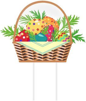 Pasen Decoraties Outdoor Bunny Chick Eieren Yard Tekenen Tuin Decor Teken Outdoor Achtertuin Gazon Decor Pasen Decoraties