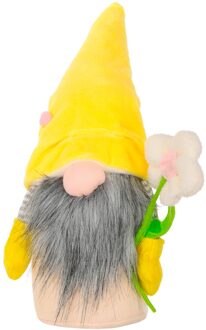 Pasen Faceless Pop Decoraties Kamer Desktop Decoratie Staande Post Little Faceless Man Ornament Pasen Aanwezig Cadeau Bruin