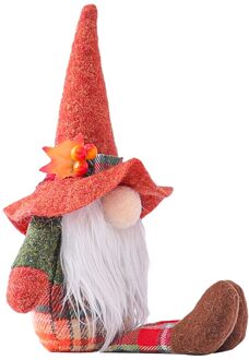 Pasen Faceless Pop Decoraties Kamer Desktop Decoratie Staande Post Little Faceless Man Ornament Pasen Aanwezig Cadeau licht grijs