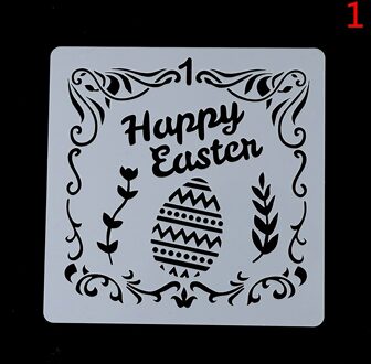 Pasen Journal Stencils Gelukkig Pasen Skelet Schetsblok Patronen Schilderen Template Decoratieve Herbruikbare N1