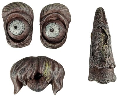 Pasen Weird Oude Man Boom Gezicht Outdoor Boom Gezicht Decoratie Tuin Art Boomschors Gezicht Decoratie Creatieve Rekwisieten