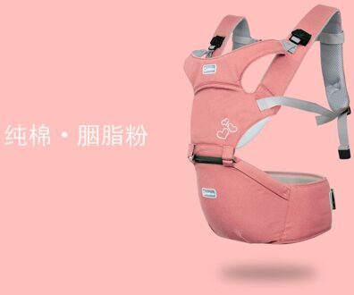 Pasgeboren 3-36 Maanden Ademend Voor Facing Baby Carrier 4 In 1 Baby Comfortabele Sling Backpack 20Kg Ergonomische draagzakken roze