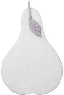 Pasgeboren Baby Katoen Kruipen Tapijt Deken Peervorm Kruipen Speelkleed Decor 54DF wit