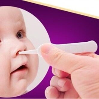 Pasgeboren Veiligheid Veilige Zorg Baby Oor Neus Navel Plastic Pincet Pincet Tang Talheres Infantil Mamadeira Clips Pinza Chupetes