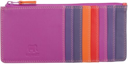 Pasjes portemonnees Credit Card Bill Holder Paars - 1