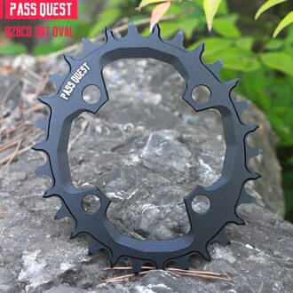Pass Quest 82bcd Fsa Alpha Drive Marlin 7 Mtb Smalle Brede Kettingblad 30T-36T Rond/Ovaal bike Fiets Kettingwiel ovaal 30T