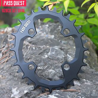 Pass Quest 82bcd Fsa Alpha Drive Marlin 7 Mtb Smalle Brede Kettingblad 30T-36T Rond/Ovaal bike Fiets Kettingwiel ovaal 32T
