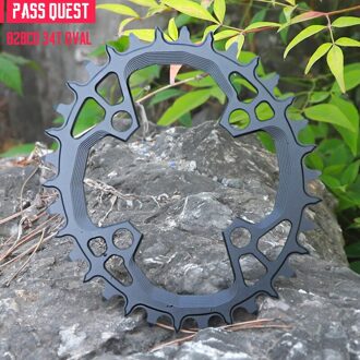 Pass Quest 82bcd Fsa Alpha Drive Marlin 7 Mtb Smalle Brede Kettingblad 30T-36T Rond/Ovaal bike Fiets Kettingwiel ovaal 34T