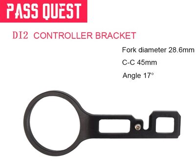 Pass Quest Di2 Controller Beugel 28.6 /31.8Mm Fiets Houder Batterij Mount Voor Giant OD2 Shimano Di2 Junction Fiets uitbreiden Houder 28.6mm 45mm 17