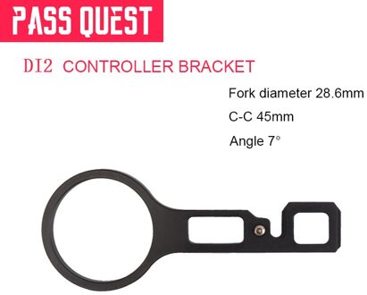 Pass Quest Di2 Controller Beugel 28.6 /31.8Mm Fiets Houder Batterij Mount Voor Giant OD2 Shimano Di2 Junction Fiets uitbreiden Houder 28.6mm 45mm 7
