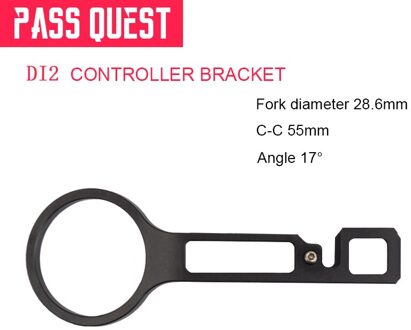 Pass Quest Di2 Controller Beugel 28.6 /31.8Mm Fiets Houder Batterij Mount Voor Giant OD2 Shimano Di2 Junction Fiets uitbreiden Houder 28.6mm 55mm 17