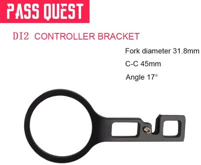 Pass quest Fiets DI2 Junction adapter MTB Road Fiets uitgebreide seat Di2 Extender 7/17 Hoek Geschikt voor 28.6 /OD2 hoofd buis 17 45mm OD2