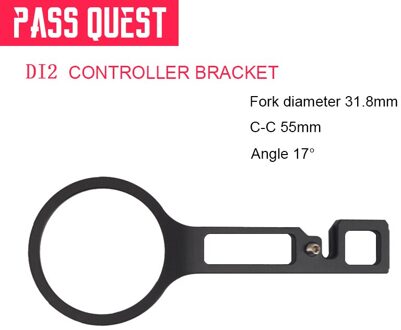 Pass quest Fiets DI2 Junction adapter MTB Road Fiets uitgebreide seat Di2 Extender 7/17 Hoek Geschikt voor 28.6 /OD2 hoofd buis 17 55mm OD2