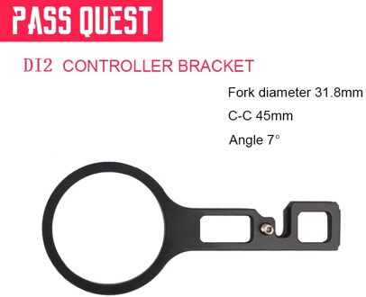 Pass quest Fiets DI2 Junction adapter MTB Road Fiets uitgebreide seat Di2 Extender 7/17 Hoek Geschikt voor 28.6 /OD2 hoofd buis 7 45mm OD2