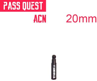 Pass Quest Road Fiets Wielen 20Mm 40Mm 60Mm Franse Ventiel Verwijderbare Extender Presta Valve Tire Extender cap Core Adapter Not detachable 20mm