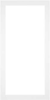 Passe-Partout Lijstmaat 20x40 cm - Fotomaat 15x20 cm - Wit