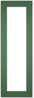 Passe-Partout Lijstmaat 20x60 cm - Fotomaat 10x30 cm - Groen Bos