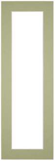 Passe-Partout Lijstmaat 20x60 cm - Fotomaat 10x30 cm - Mintgroen