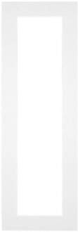Passe-Partout Lijstmaat 20x60 cm - Fotomaat 10x30 cm - Wit