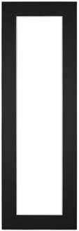 Passe-Partout Lijstmaat 20x60 cm - Fotomaat 10x30 cm - Zwart