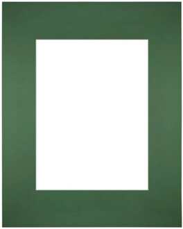 Passe-Partout Lijstmaat 24x30 cm - Fotomaat 15x20 cm - Groen Bos